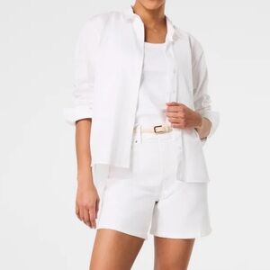 SPANXshape™ Original EveryWear Jean Short - 7" inseam White  Size: Medium - NWT